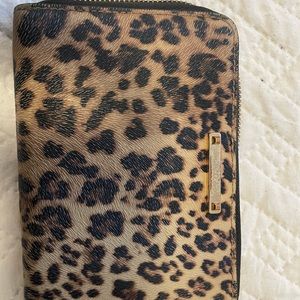 Stella and dot leopard print wallet